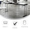 Flash Furniture 18 W, 70.8 L, 29 H, Metal, Plastic, Plastic: Polyethylene Top, Black RB-1872-BK-GG - alternate 8